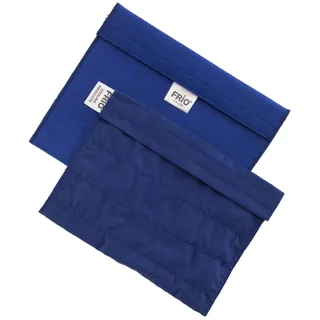 FRIO EXPEDITION Diabetiker Insulin Kühltasche 15 x 21 cm Blau | Für bis zu 9 Insulin Pens | Kühlt mit kaltem Wasser I Keine Kühlakkus notwendig | Wiederverwendbar