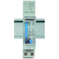 Schaltuhr mech 230VAC REG 1kan Schließ 24h 24h Programm 1TE