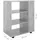 vidaXL Rollschrank Holzwerkstoff 60x35x75 cm grau