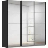 Rauch Wäscheschrank OTELI 203 x 210 x 62 cm Schwarz