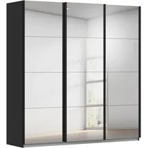 Rauch Wäscheschrank OTELI 203 x 210 x 62 cm Schwarz