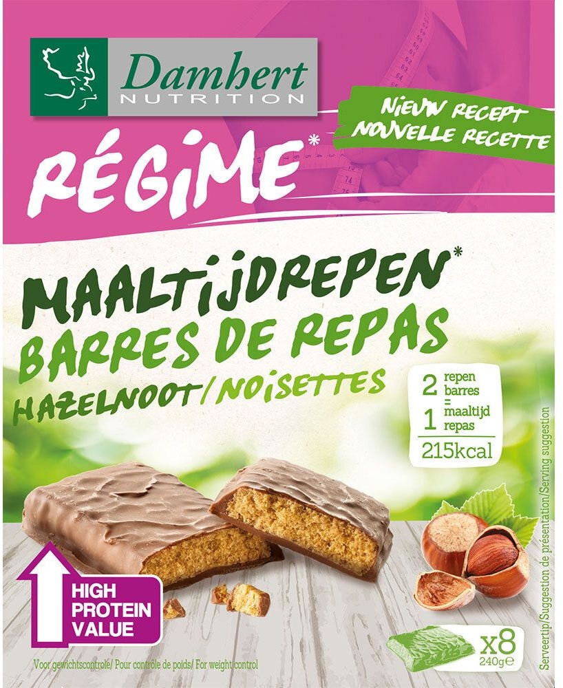 Damhert High Protein Proteinriegel Haselnuss & Schokolade