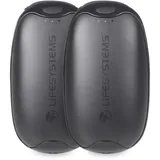 Lifesystems Dual Palm Handwarmer schwarz