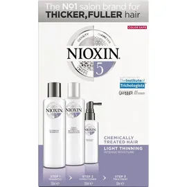 Wella Nioxin System 5 Cleanser 150 ml + Revitalizing Conditioner 150 ml + Scalp & Hair Treatment 50 ml Geschenkset