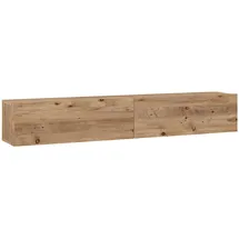 [en.casa] Lapinlahti TV-Lowboard 180 x 29,5 x 31,5 cm Beige Holz