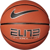 Nike Elite Tournament 8P Deflated Ball N1009915-855, Unisex basketballs, orange, 7