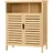 [en.casa] Badezimmerschrank Eslöv 65,5 x 81 x 31 cm Beige