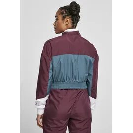 Starter Ladies Starter Colorblock Pull Over Jacket - Violet