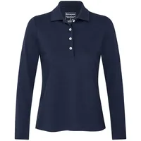 Kaipara - Merino Sportswear Langarm-Poloshirt URBAN Merino Poloshirt Damen Langarm Regular Fit 200 warm (1-tlg) aus reiner Merinowolle Made in Germany XL