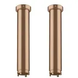 Hansgrohe AXOR ShowerSolutions Verlängerung Set 13603310 230 mm für Deckenbefestigung ShowerHeaven 1200/300 4jet, Brushed Red Gold