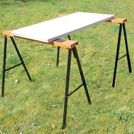 Baumarktplus 4x Klappbock 250 kg je Paar Gerüstbock Unterstellbock Stützbock