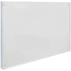 Securit® Magnetischer Acryl Aufsteller A4, doppelseitig und sowohl horizontal als auch vertikal verwendbar 21x29,7x1,6cm | 1,144kg