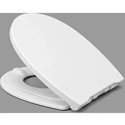 Haro Comino WC-Sitz 537407  weiß, Scharniere Edelstahl, Klappdübel, Schlitzscheibe