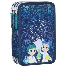 BECKMANN Federmäppchen 3-Fold Pencil Case Science