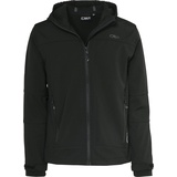 CMP Kinder Funktionsjacke Softshelljacke, Schwarz, 176