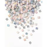 Folia Dekoobjekt Glas-Mosaiksteine Mix, 10x10mm, 300 Stück ~240g, f (300 St)