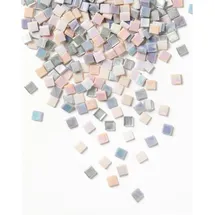 Folia Dekoobjekt Glas-Mosaiksteine Mix, 10x10mm, 300 Stück ~240g, f (300 St)