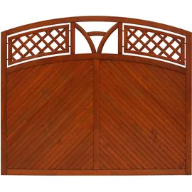 Andrewex Sichtschutzelement Toulon 180 x 135 cm Teak Holz