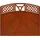 Andrewex Sichtschutzelement Toulon 180 x 135 cm Teak Holz