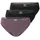 SCHIESSER Rioslip 3 St. Lila/Schwarz 46