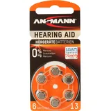 Ansmann Zinc-Air 13 (PR48) Hörgeräte Batterien