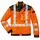 TRIZERATOP Warnschutz-bundjacke Kentucky Leuchtorange/grau Größe 4xl