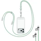 Intenso Handykette – 60W, 480 Mbps, Nylon, PD3.0 QC4.0, 1,65 m, größenverstellbar, grün