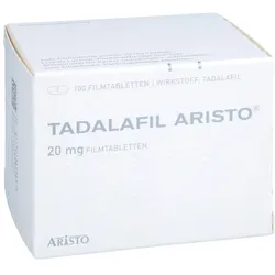 Tadalafil Aristo 20 Mg Filmtabletten 100 St