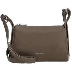 Coccinelle Bishop - Umhängetasche 22 cm (lambskin white) Umhängetaschen   Damen 