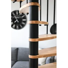 Minka Spindeltreppe Luna 38 305,5 cm Holz Weiß