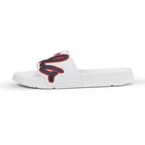 Fila Herren SCRITTO Slipper Slide Sandal, White Navy, 44 EU