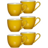 Ritzenhoff & Breker Doppio Espressotassen 6er Set Gelb