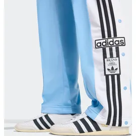 adidas Sporthose ADIDAS ORIGINALS "ADIBREAK", Damen, Gr. M, N-Gr, schwarz (ashblu, schwarz n, gr, normal, gr.), Obermaterial: 100% Polyester, Hosen Sporthose, lockerer Schnitt, mit Seitentaschen, aus weichem Trikotmaterial