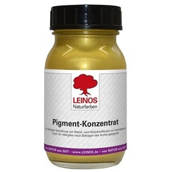 Leinos Pigment-Konzentrat 668 Gold-Satin - 0,1 l Glas