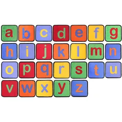 Lern- und Spielteppiche BUCHSTABEN ABC | 26 Stk. 30x30 cm