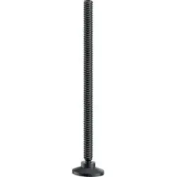 Hager BKBNSD160A Nivellierset M8x160mm, 100 Stück, Schrauben und Füße mit Dämpfung für BKB/BKG.Nivellierschrauben zum Ausrichten des
