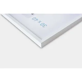 Nielsen Bilderrahmen Aluminium Weiß glanz 29,7x42 cm 1 St.