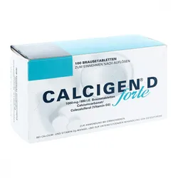 CALCIGEN D forte 1000mg/880 internationale Einheiten