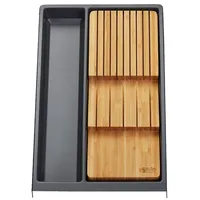 Orga-Box Mehrzweckeinsatz SEPARADO Individual schiefergrau genarbt (300 x 474