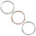 Rafaela Donata Ring rosegold | silber / transparent 58