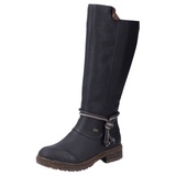 Rieker Winterstiefel, mit seitlichem Stretcheinsatz, Gr. 42, schwarz, , 17144121-42