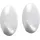 Metaltex - Hafthaken Eiform, 2er Set,