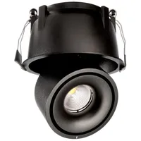 Deko-Light Uni II 1er rund schwarz