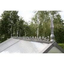 KGT Firstverzierung f. Gewächshaus IV anthrazit-grau