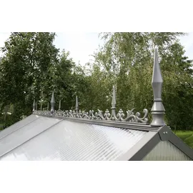 KGT Firstverzierung f. Gewächshaus IV anthrazit-grau