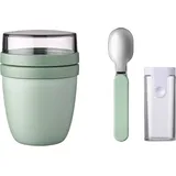 Mepal - Geschenk-Set Lunchpot und Faltbarer Löffel Ellipse - Nordic sage - Grün