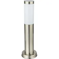 GLOBO LED Außen-Stehlampe (IP44) Silber