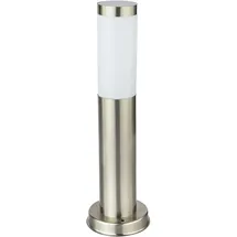 GLOBO LED Außen-Stehlampe (IP44) Silber