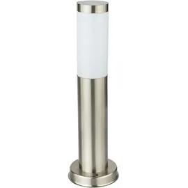 GLOBO LED Außen-Stehlampe (IP44) Silber