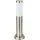 GLOBO LED Außen-Stehlampe (IP44) Silber